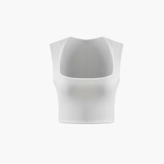 Reveré™ | Crop Top Avec Encolure Carrée