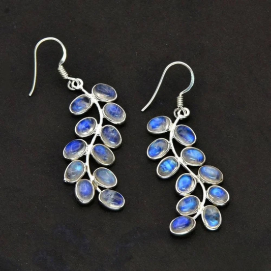 Boucles d'oreilles en Pierre de Lune