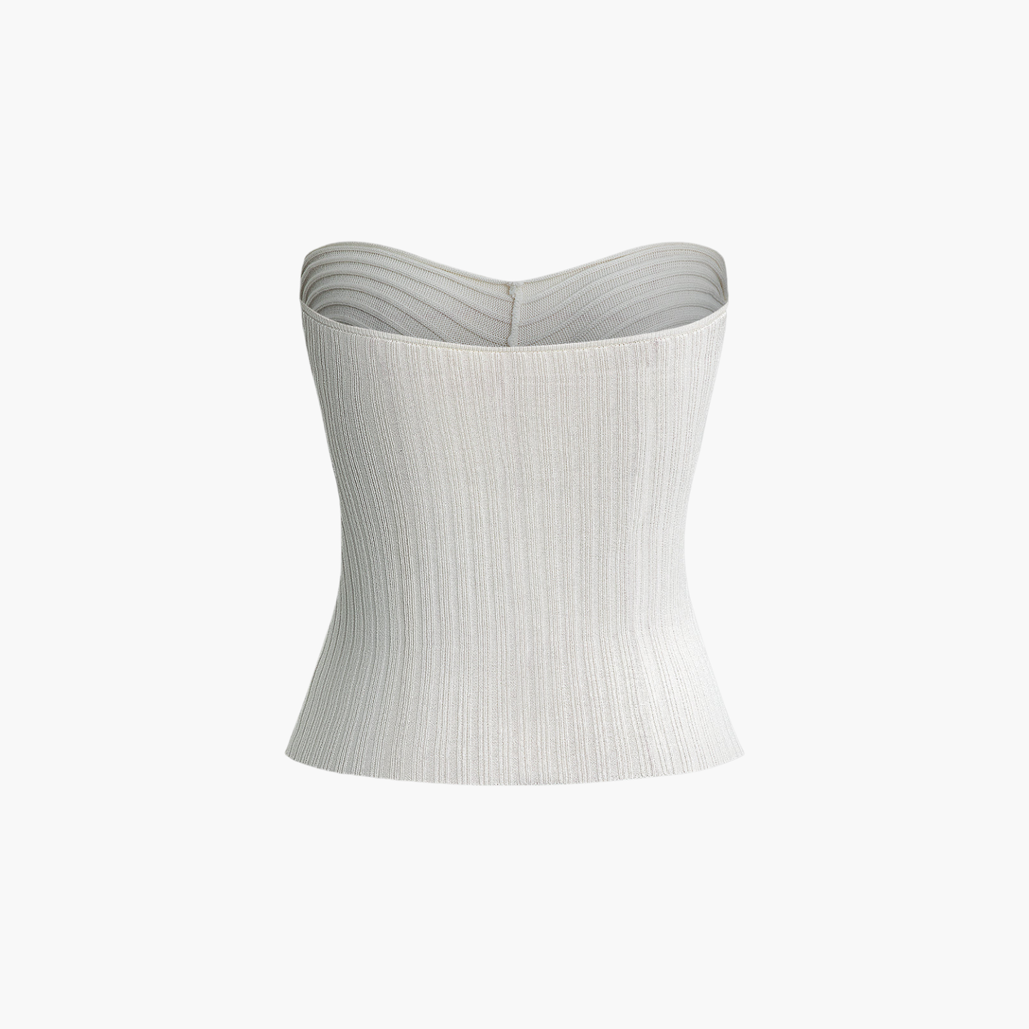 Reveré™  | Bustier Côtelé Sans Bretelles