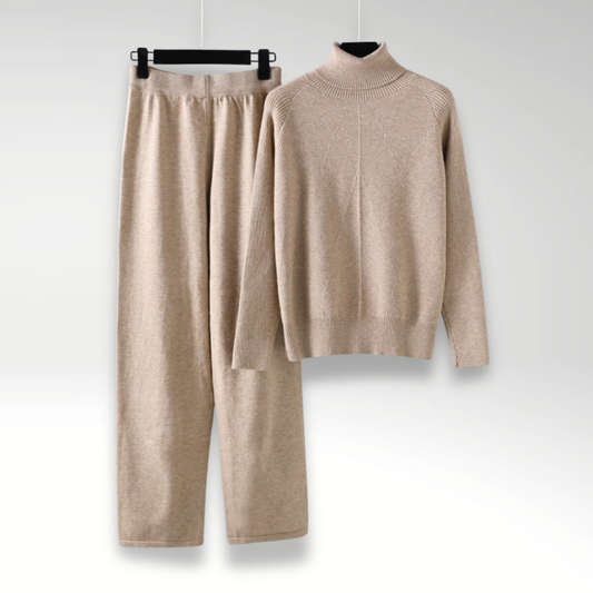 Reveré™  | Ensemble deux pièces Lounge en tricot torsadé