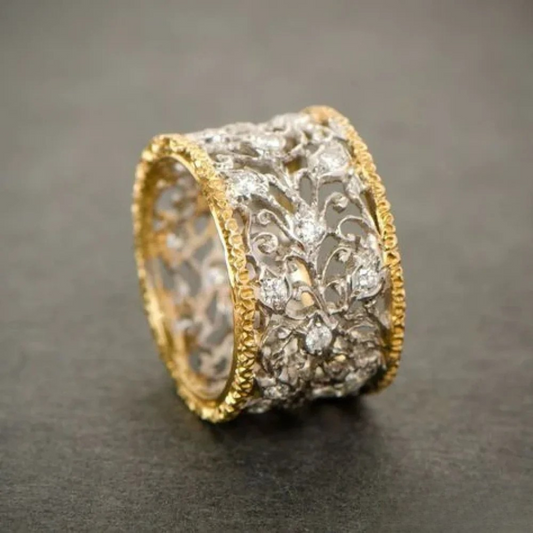 Bague Vintage en Zirkonia Ivy