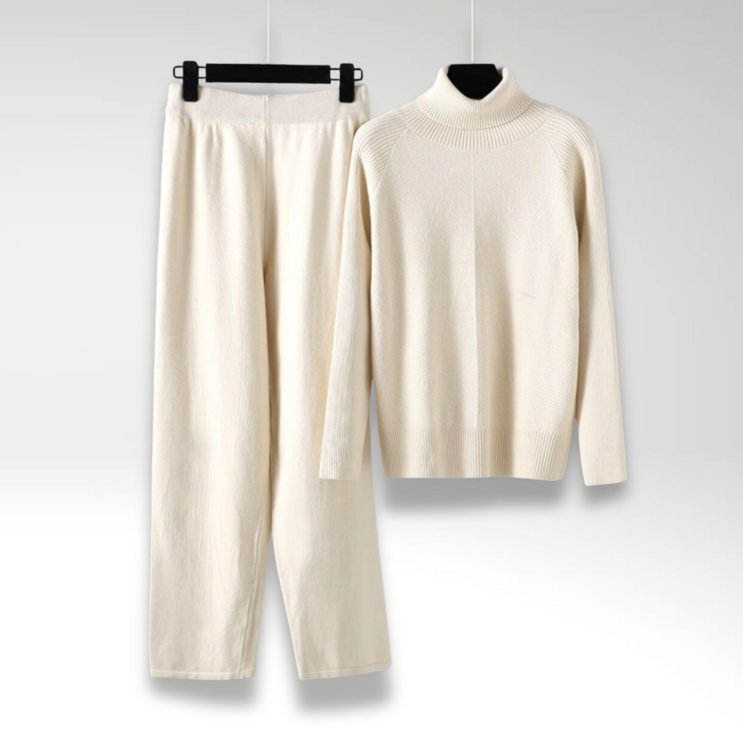 Reveré™  | Ensemble deux pièces Lounge en tricot torsadé