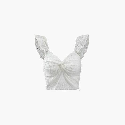 Reveré™ | Haut En Broderie Anglaise