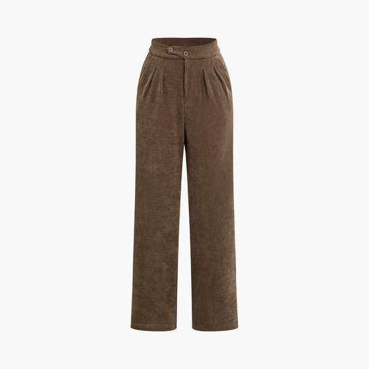 Reveré™  | Pantalon En Velours Côtelé Rétro