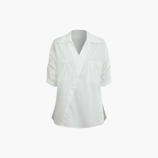 Reveré™  | Blouse Décontractée Croisée