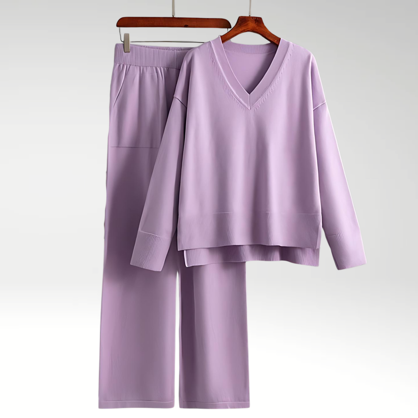 Reveré™  | Luxe Ensemble deux pièces col V