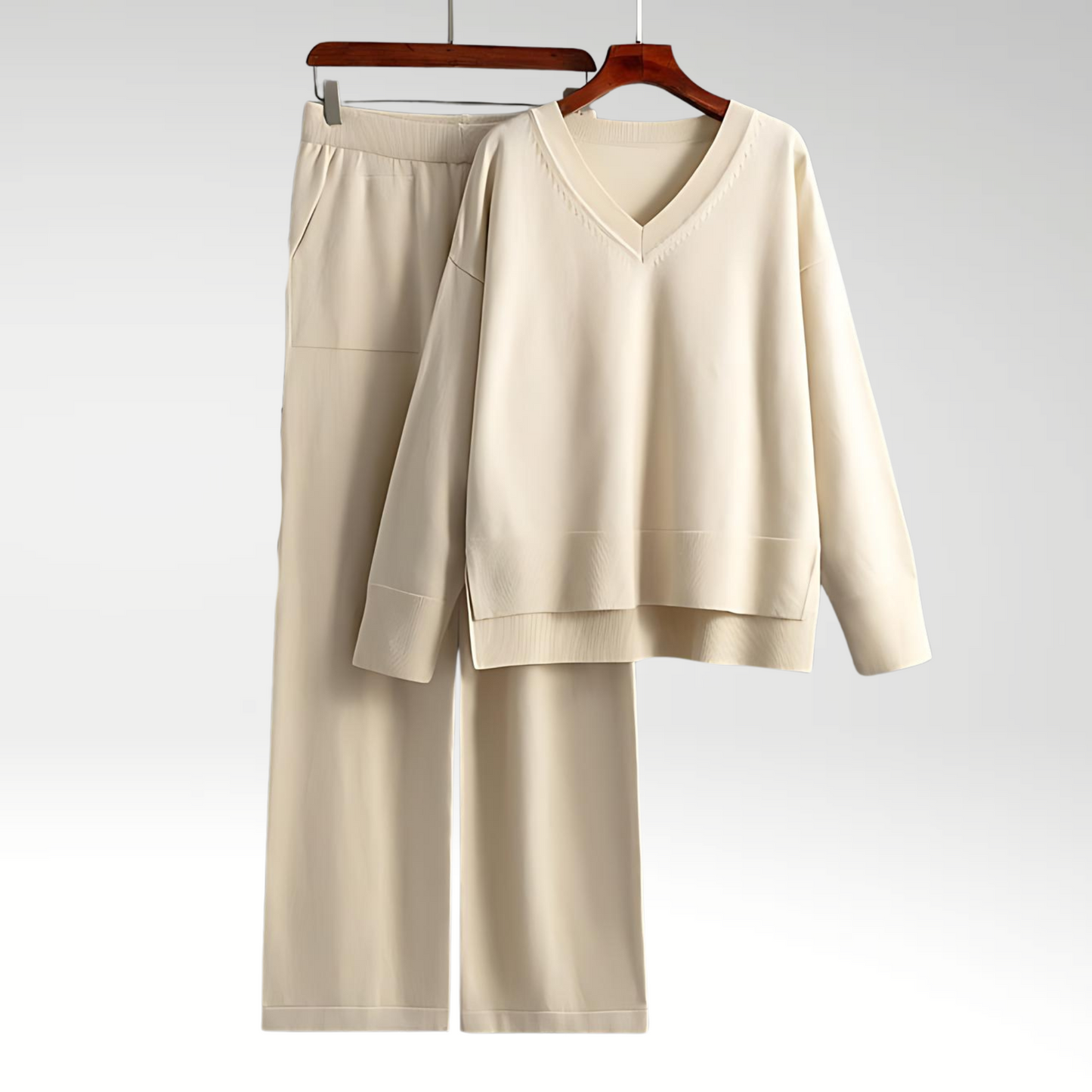 Reveré™  | Luxe Ensemble deux pièces col V