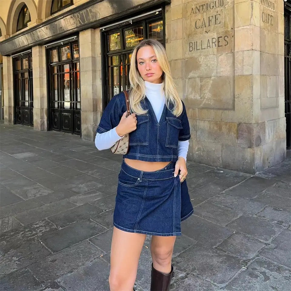 Fashiant™  | Ensemble en denim