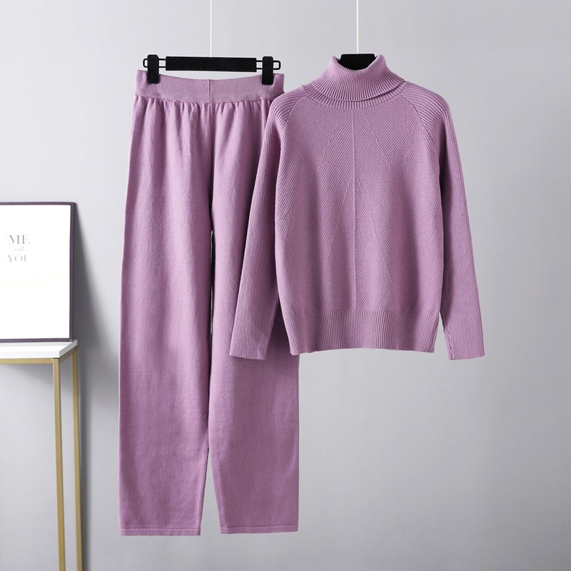 Reveré™  | Ensemble deux pièces Lounge en tricot torsadé