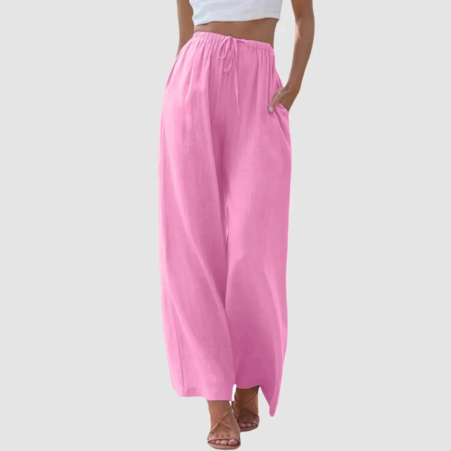 Reveré™  | Pantalon Confort à Taille Haute et Jambes Amples