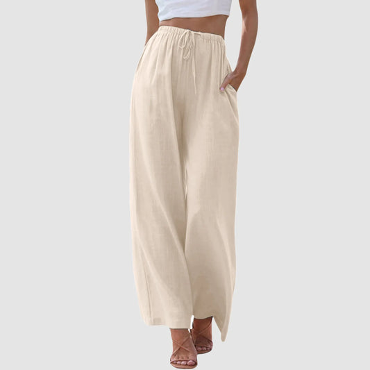 Reveré™  | Pantalon Taille Haute à Jambes Amples