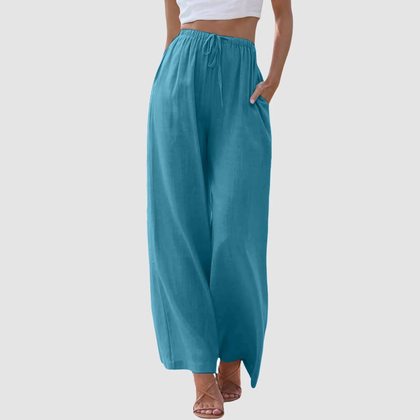 Reveré™  | Pantalon Confort à Taille Haute et Jambes Amples