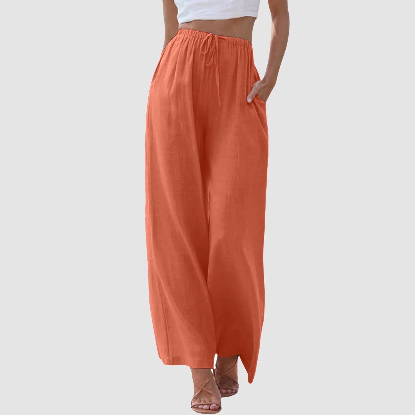 Reveré™  | Pantalon Taille Haute à Jambes Amples