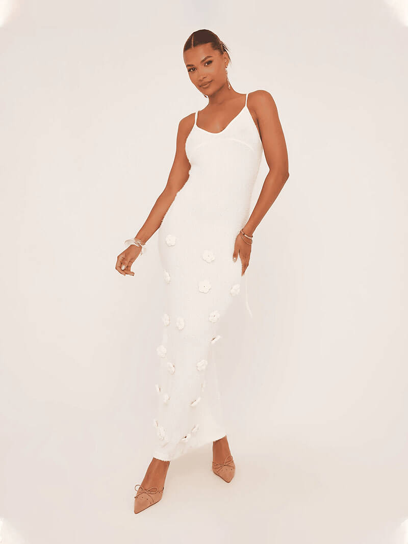 Reveré™  |  Robe longue avec des roses