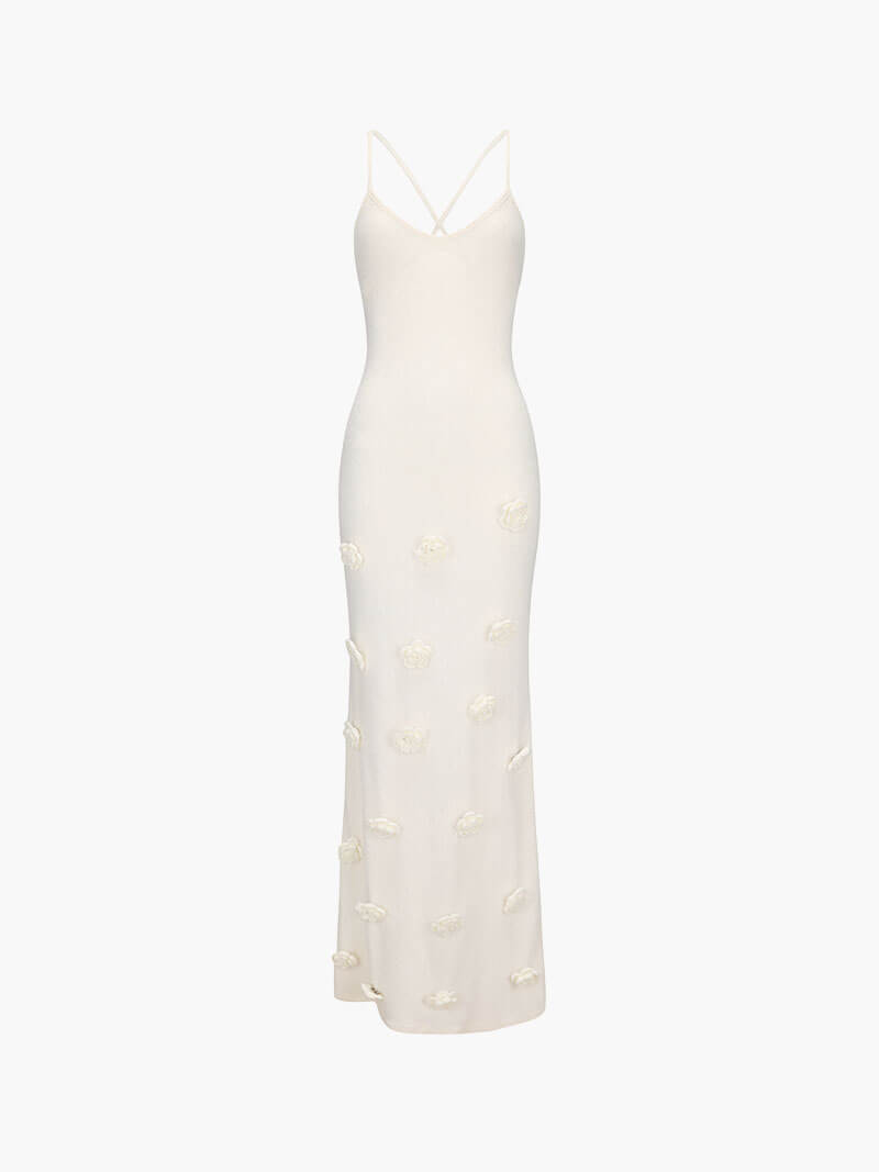 Reveré™  |  Robe longue avec des roses