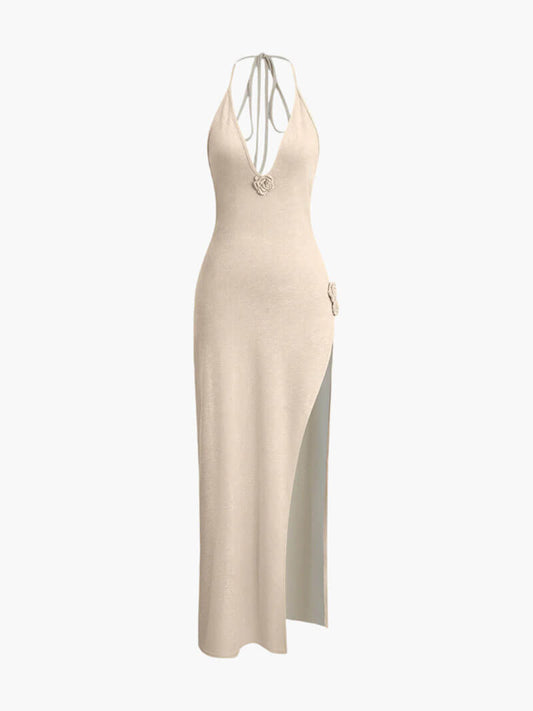 Reveré™  | Robe d'été Maxi Rosette