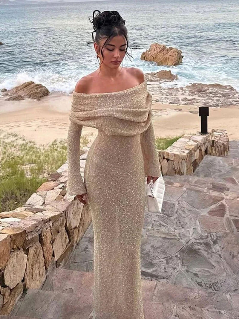 Reveré™  | Robe longue enveloppée