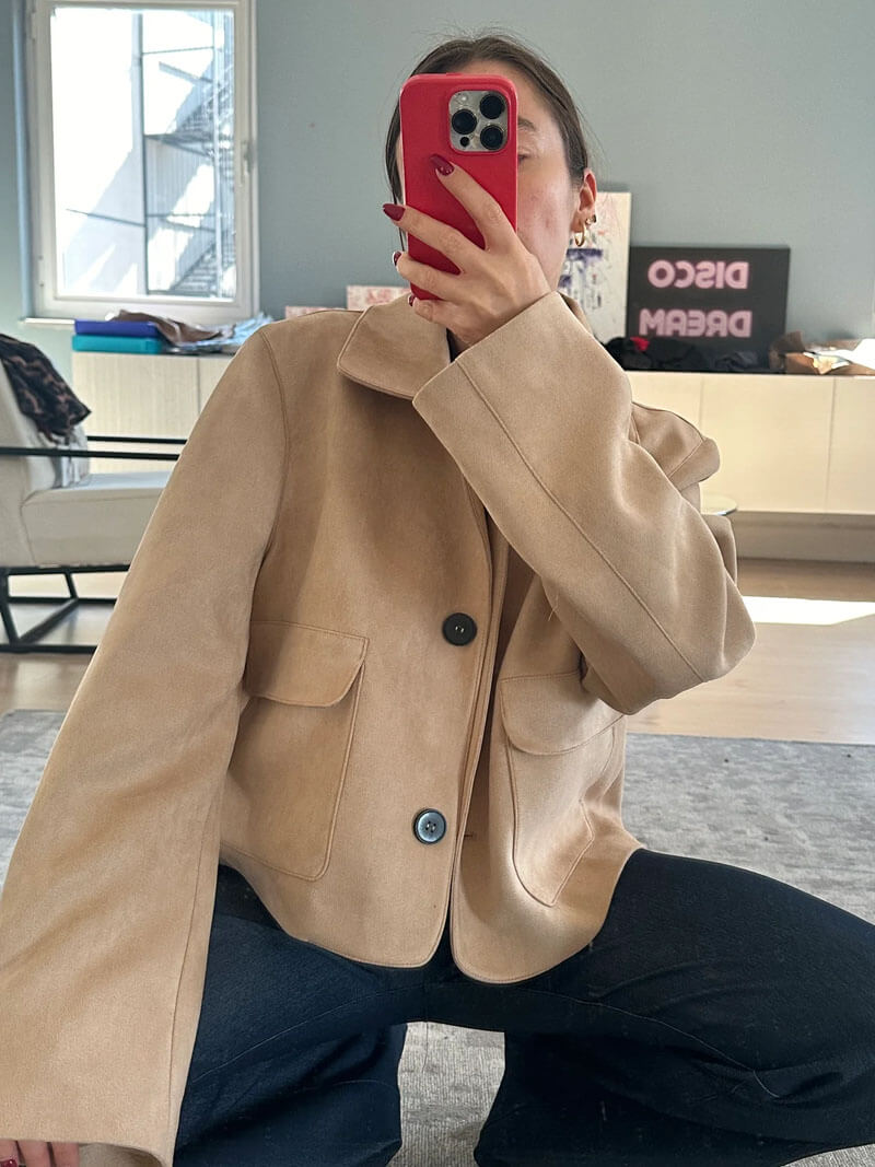 Reveré™  | Veste en faux daim