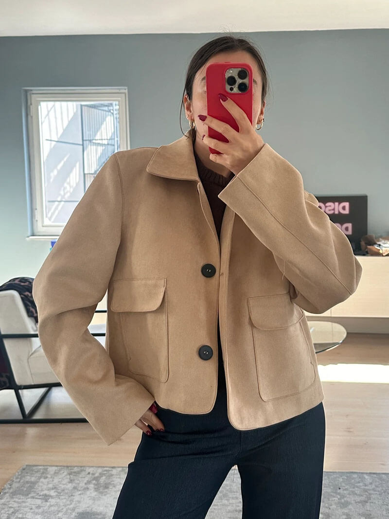 Reveré™  | Veste en faux daim
