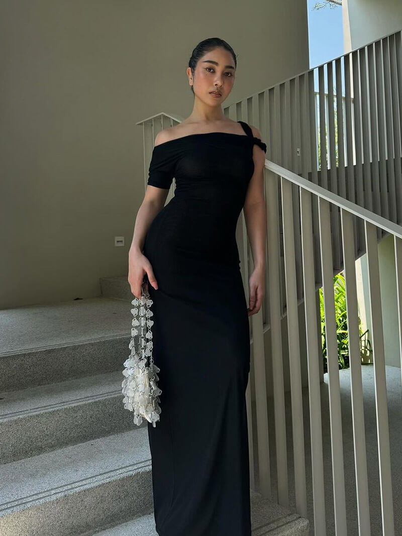 Reveré™  | Robe longue torsadée