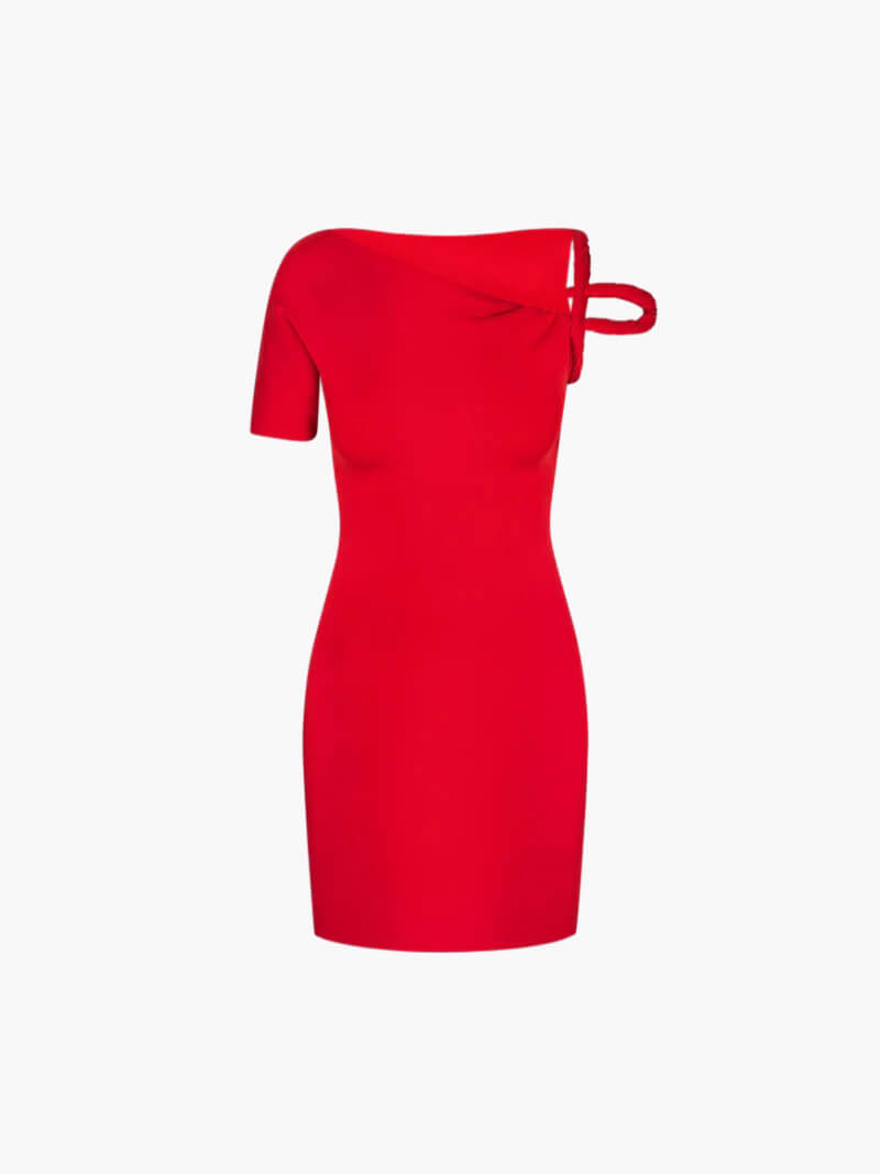 Reveré™  | Mini robe torsadée