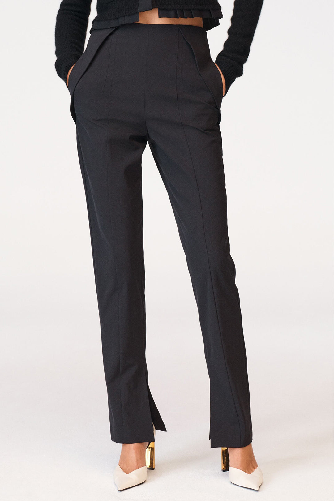 Reveré™  | Pantalons Élegants Taille Haute Avec Pli