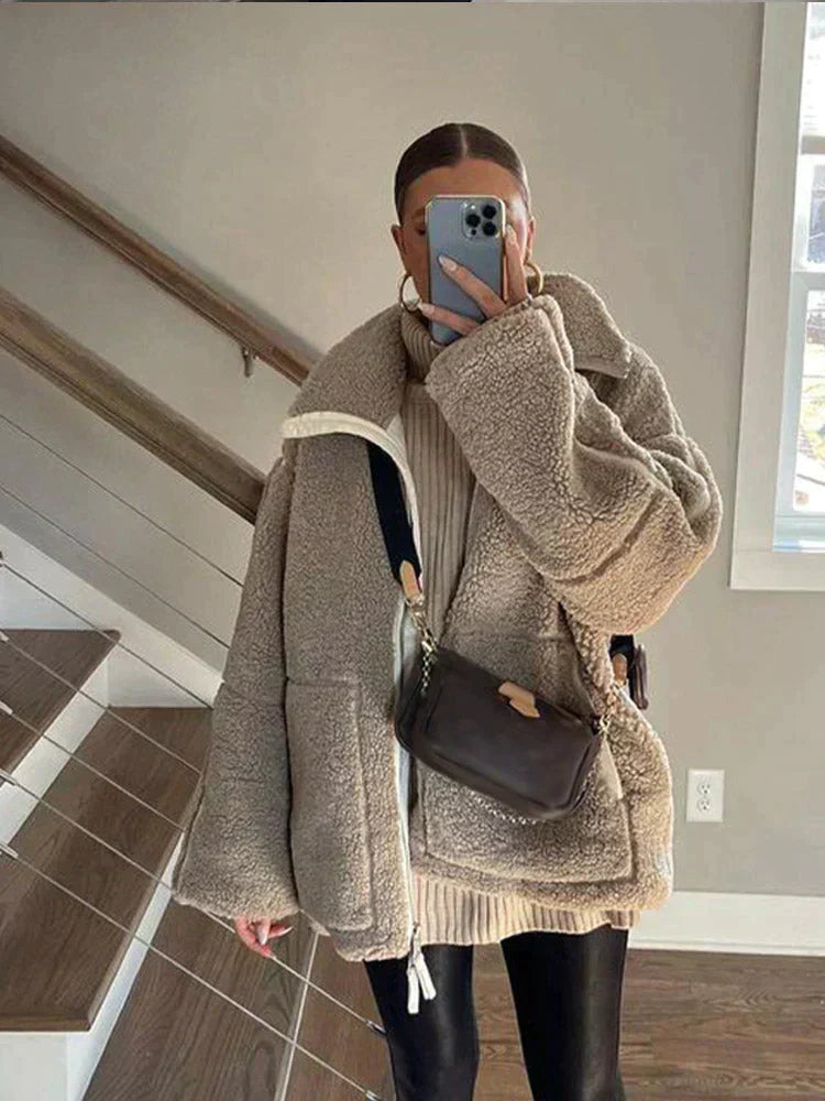 Reveré™  | Veste en polaire teddy