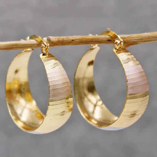 Boucles d'oreilles Vintage Luxe en Or