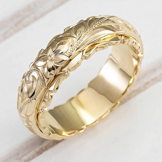 Bague Vintage Madelief avec accent floral