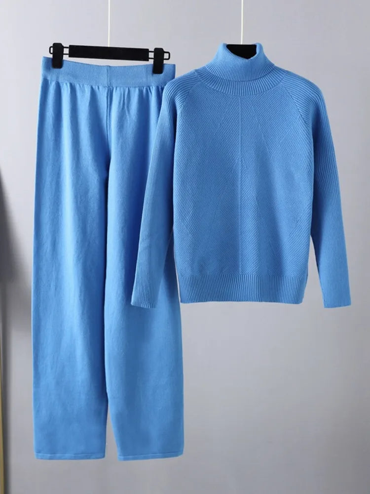 Reveré™  | Ensemble deux pièces Lounge en tricot torsadé